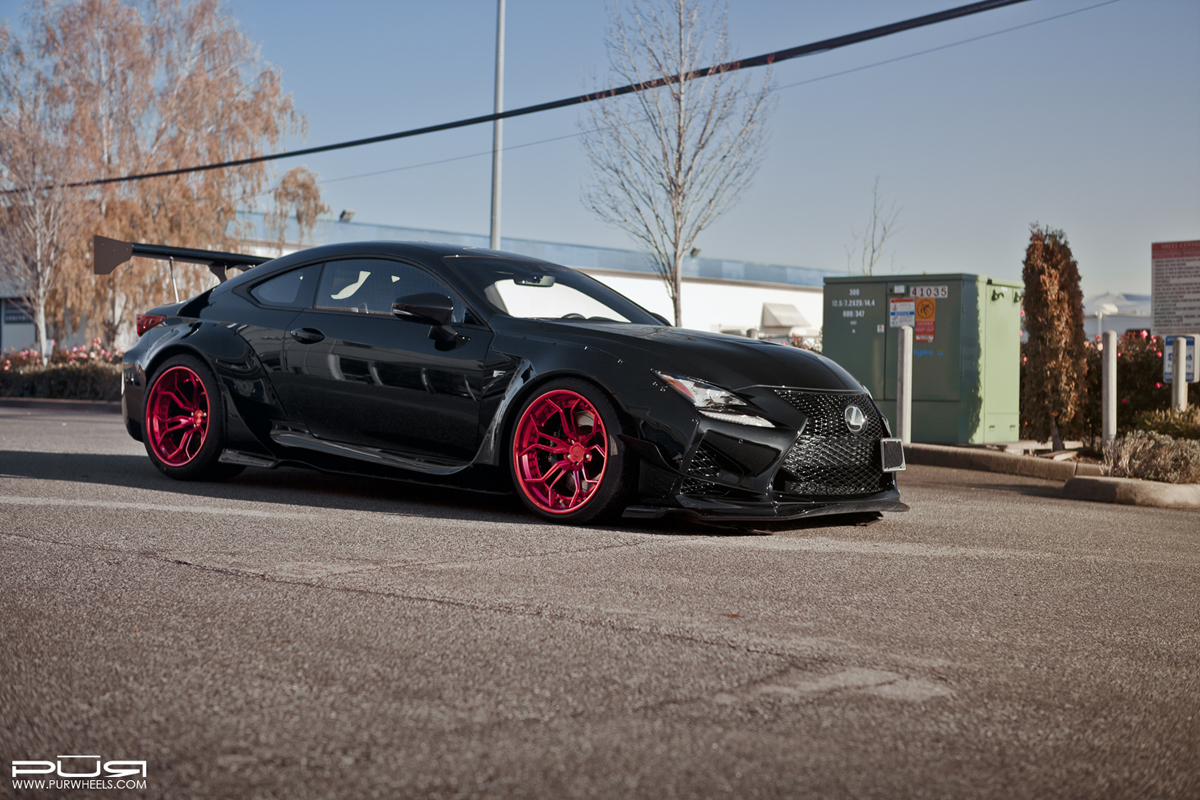 photo 2 Lexus RC F custom wheels PUR LX10.V3 20x10.5, ET , tire size X R20. 20x12.0 ET 