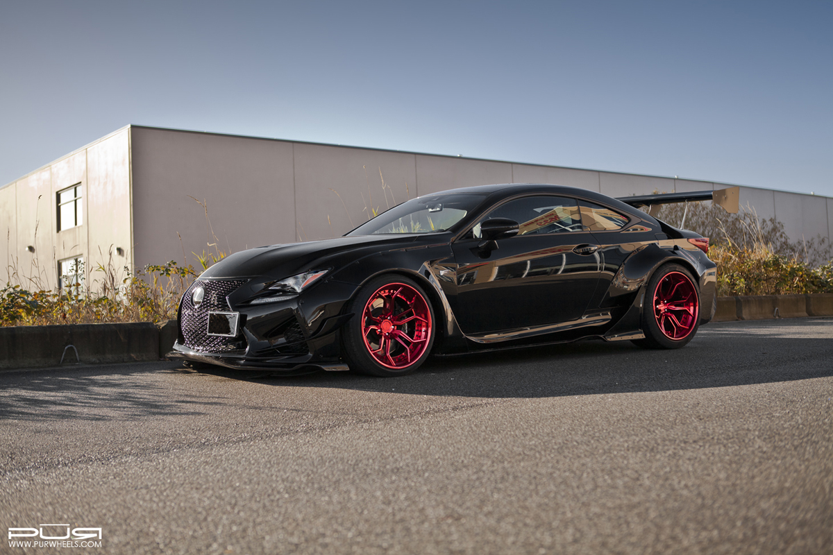 photo 3 Lexus RC F custom wheels PUR LX10.V3 20x10.5, ET , tire size X R20. 20x12.0 ET 