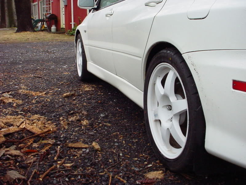 photo 3 Mitsubishi Lancer Evolution custom wheels Compomotive Mo 18x8.0, ET +35, tire size 245/40 R18. x ET