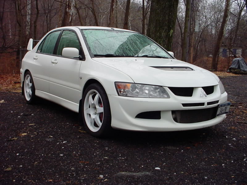 photo 1 Mitsubishi Lancer Evolution custom wheels Compomotive Mo 18x8.0, ET +35, tire size 245/40 R18. x ET