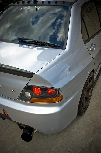 photo 3 Mitsubishi Lancer Evolution custom wheels Rota P45R 18x9.5, ET +30, tire size 255/35 R18. x ET