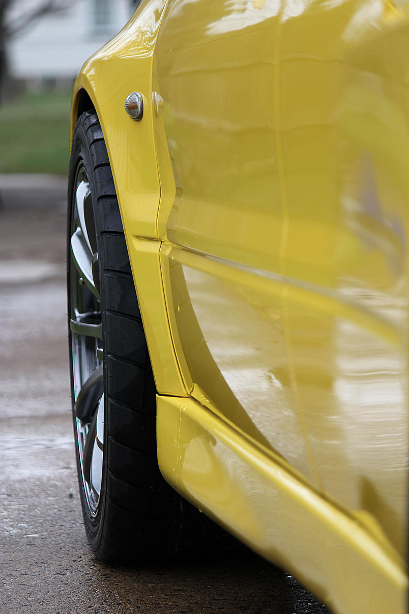photo 4 Mitsubishi Lancer Evolution custom wheels Rota G-Force 18x9.0, ET +30, tire size 265/35 R18. x ET 