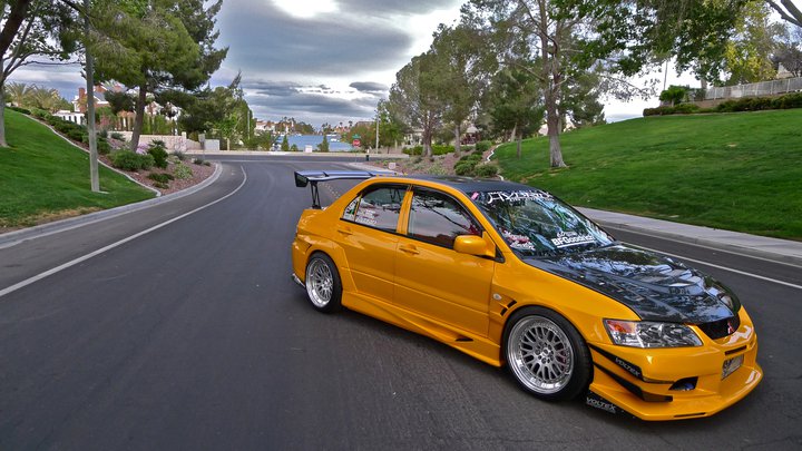 photo 2 Mitsubishi Lancer Evolution custom wheels CCW Race Classics 18x10.5, ET +28, tire size 265/35 R18. x ET 