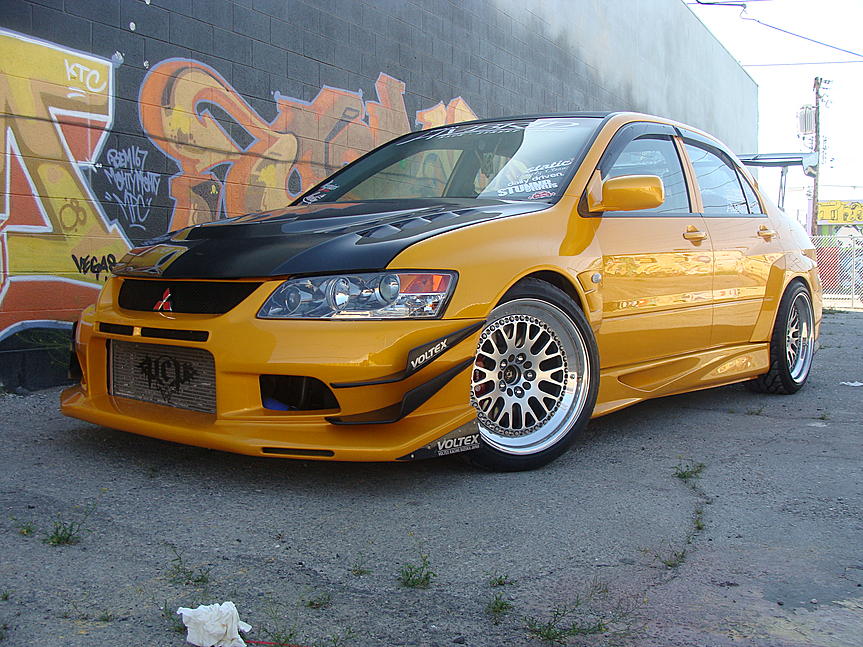 photo 1 Mitsubishi Lancer Evolution custom wheels CCW Race Classics 18x10.5, ET +28, tire size 265/35 R18. x ET 