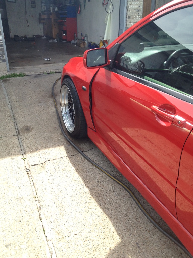 photo 3 Mitsubishi Lancer Evolution custom wheels XXR 521 18x10.0, ET +25, tire size 255/35 R18. x ET