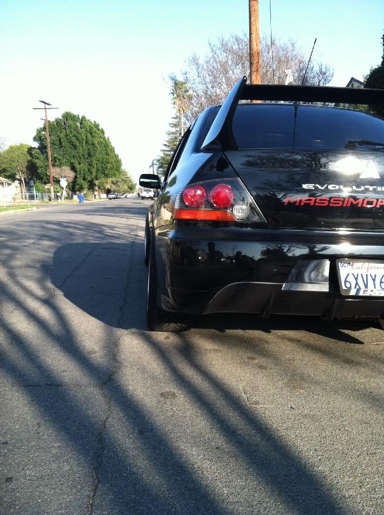 photo 3 Mitsubishi Lancer Evolution custom wheels Enkei RPF1 17x9.5, ET +18, tire size 255/40 R17. x ET