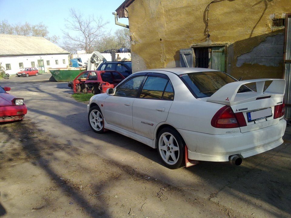 photo 1 Mitsubishi Lancer Evolution custom wheels Tecnomagnesio TM Sport 17x7.0, ET +38, tire size X R17. x ET