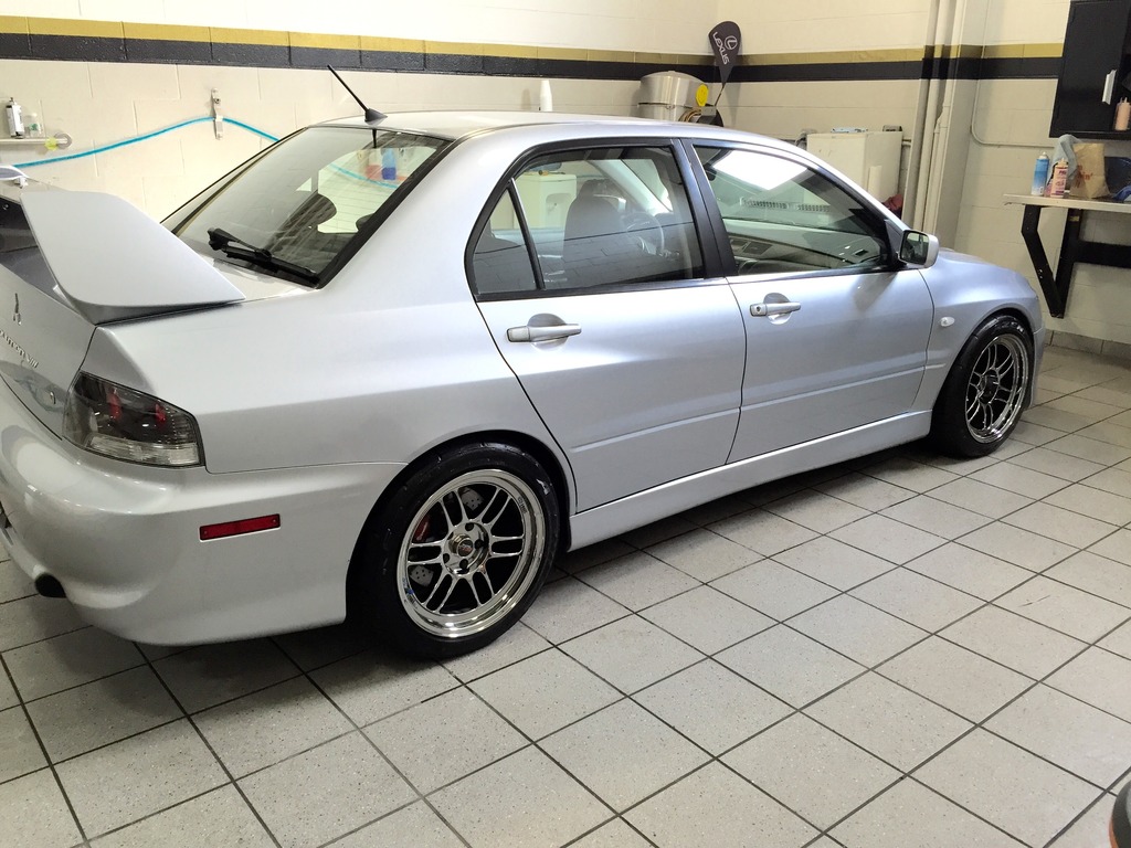 photo 1 Mitsubishi Lancer Evolution custom wheels   17x10.0, ET , tire size X R17. x ET 