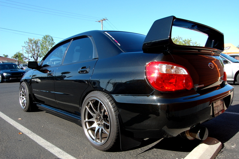 photo 9 Subaru Impreza WRX custom wheels Rota Torque-R 18x9.5, ET +32, tire size 235/40 R18. 18x9.5 ET+35 