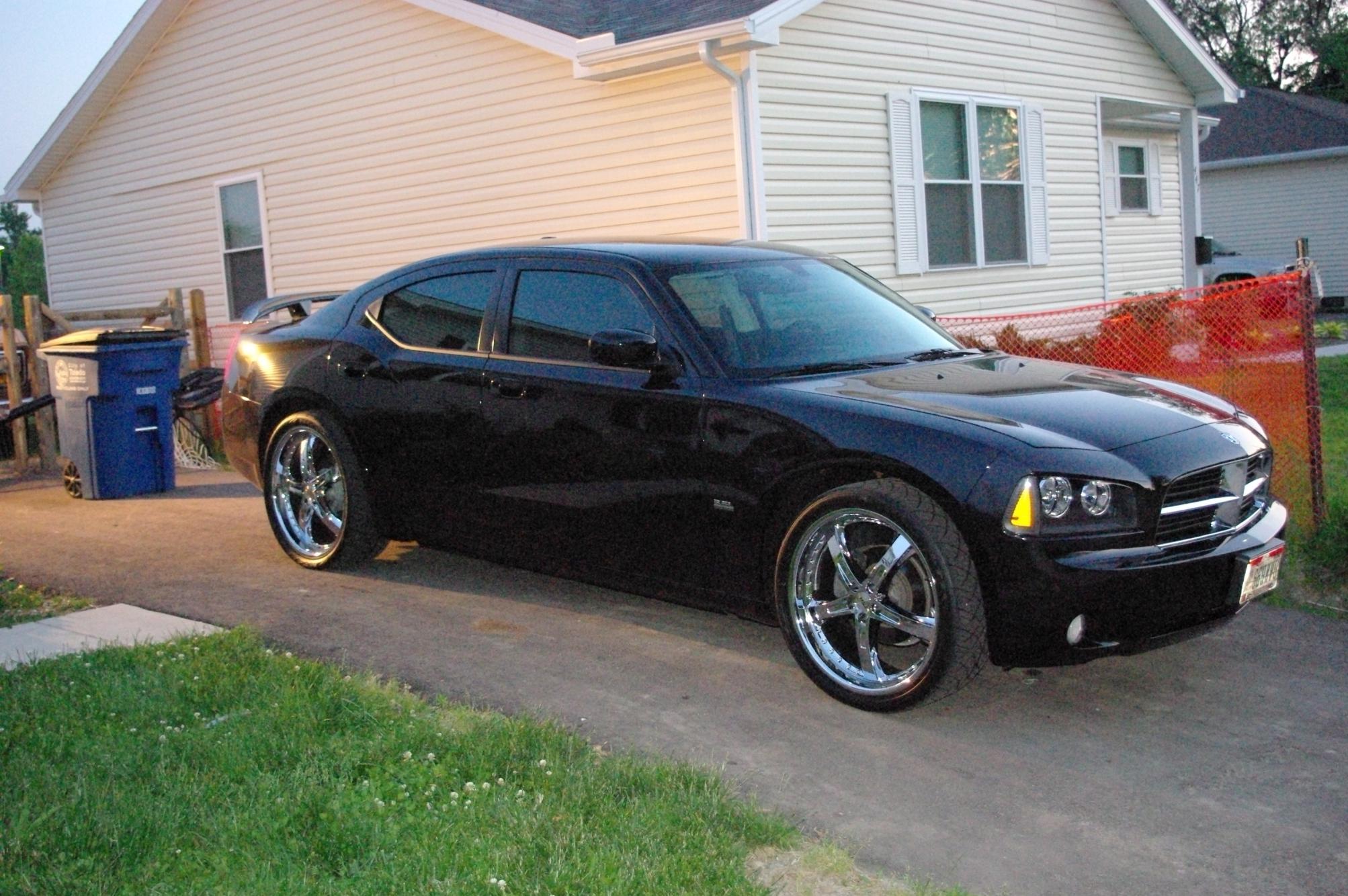 photo 1 Dodge Charger custom wheels   22x, ET , tire size 255/35 R22. x ET 285/35 R