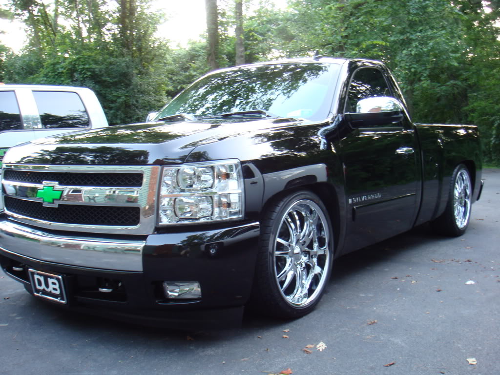 photo 1 Chevrolet Silverado 1500 custom wheels   22x, ET , tire size 265/35 R22. x ET 