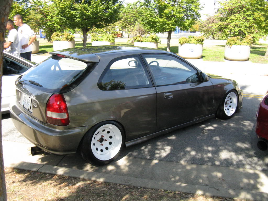photo 1 Honda Civic custom wheels   15x, ET , tire size 205/50 R15. x ET 