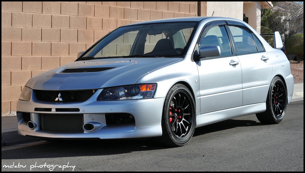 photo 1 Mitsubishi Lancer Evolution custom wheels SSR Type F 18x9.0, ET +32, tire size X R18. x ET