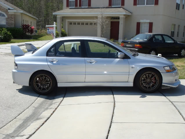photo 4 Mitsubishi Lancer Evolution custom wheels Work Emotion CR Kai 17x9.0, ET +17, tire size X R17. 17x9.0 ET+28