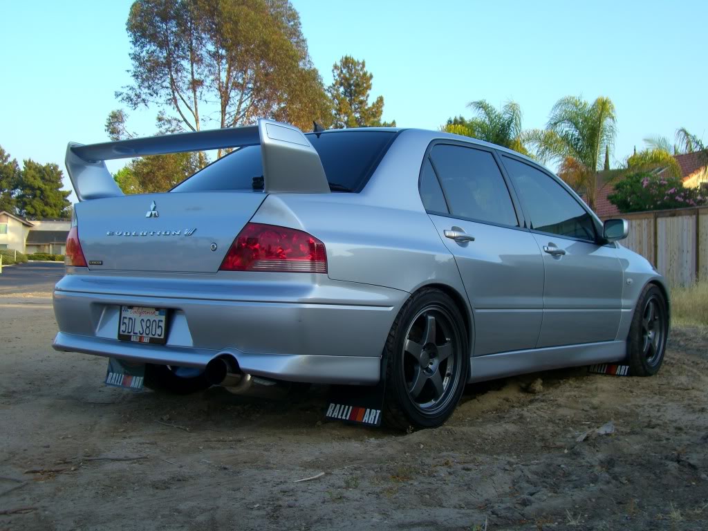 photo 3 Mitsubishi Lancer Evolution custom wheels Rays R01 17x8.0, ET +30, tire size X R17. x ET 