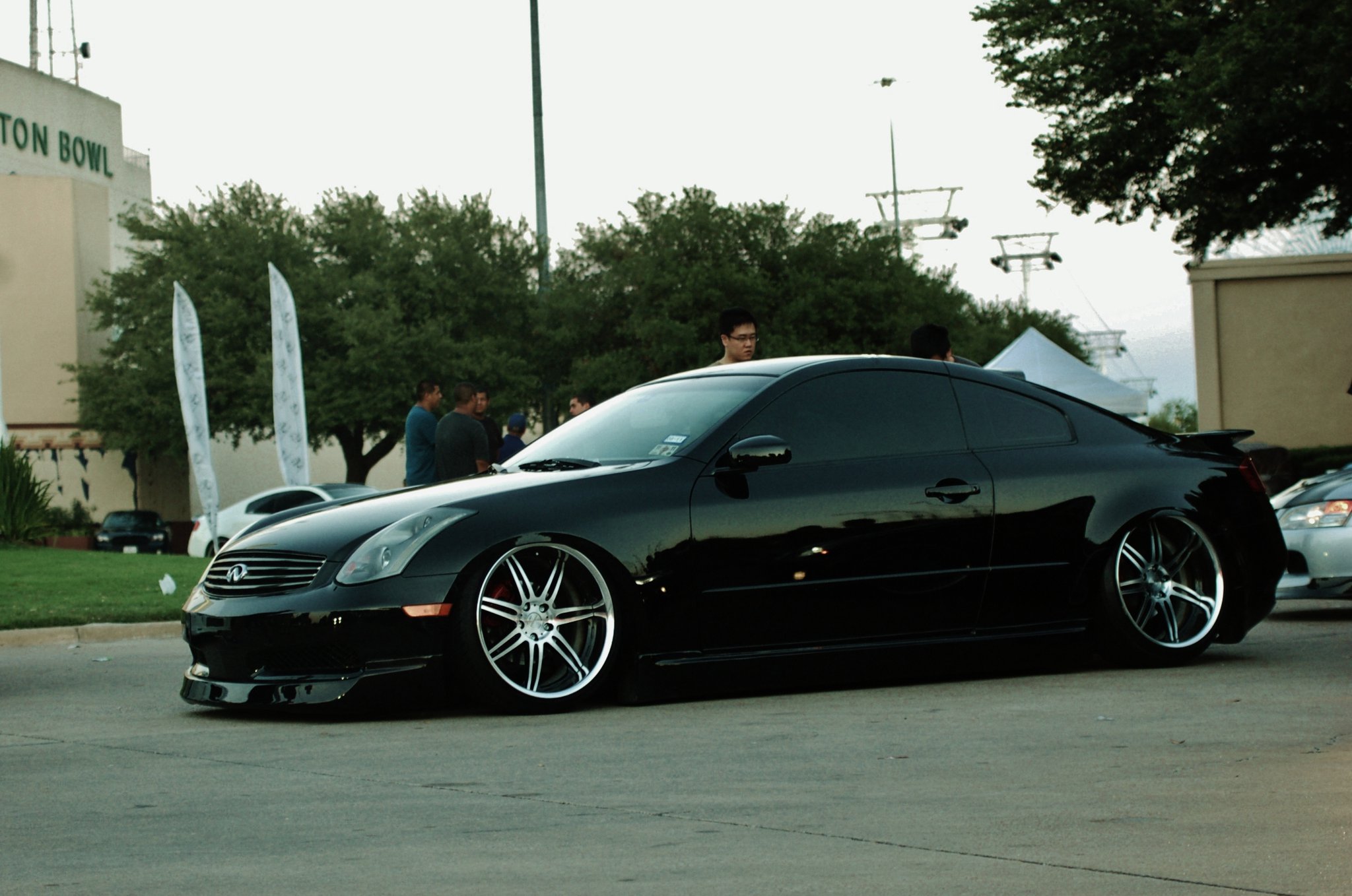 photo 4 Infiniti G35 custom wheels Work Varianza T1s 20x9.5, ET -10, tire size 225/35 R20. 20x10.5 ET-10 255/35 R20