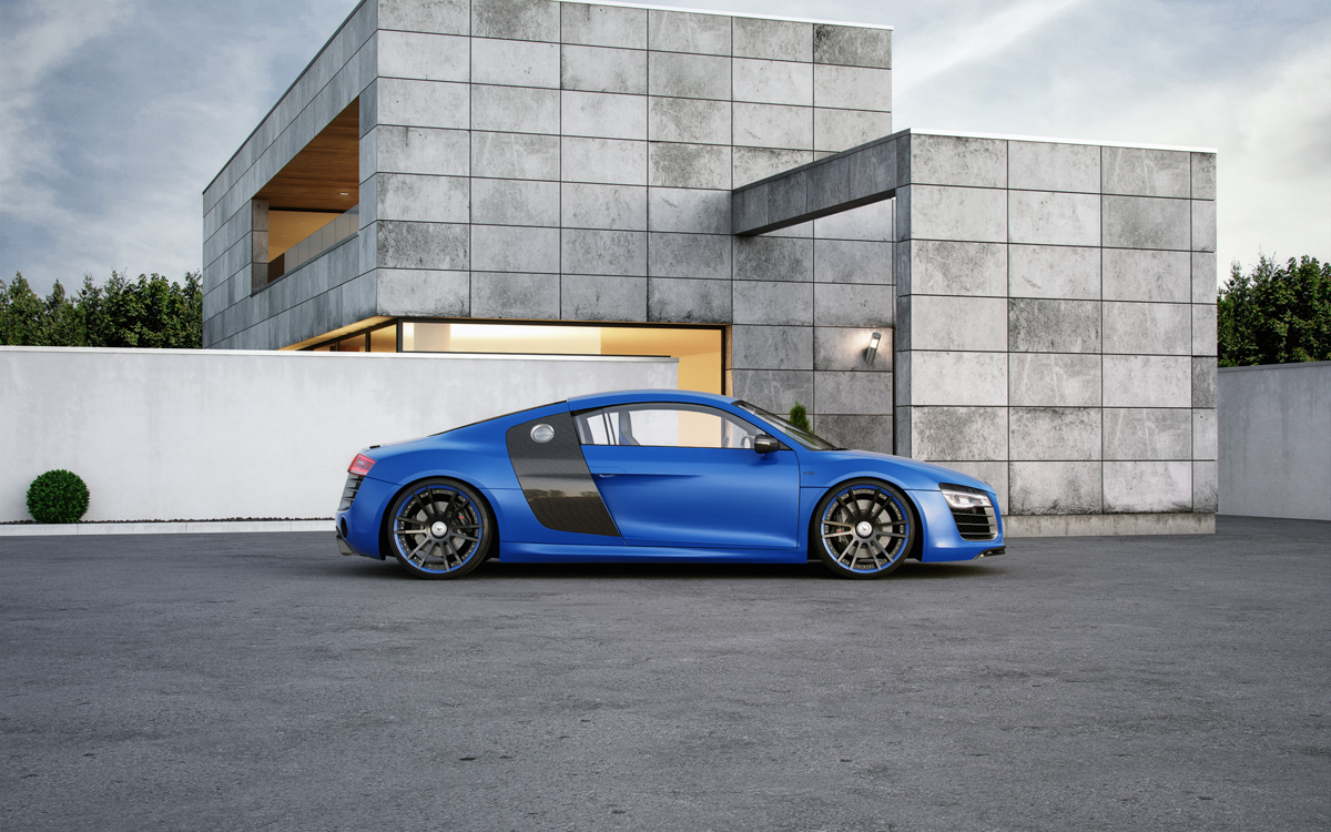 photo 3 Audi R8 custom wheels WheelsandMore F.I.W.E. 20x9.5, ET , tire size 255/30 R20. 20x12.0 ET 305/25 R20