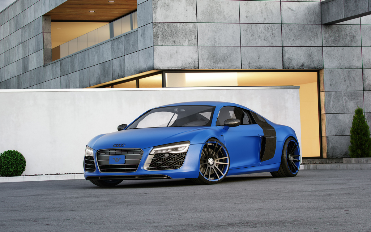 photo 1 Audi R8 custom wheels WheelsandMore F.I.W.E. 20x9.5, ET , tire size 255/30 R20. 20x12.0 ET 305/25 R20