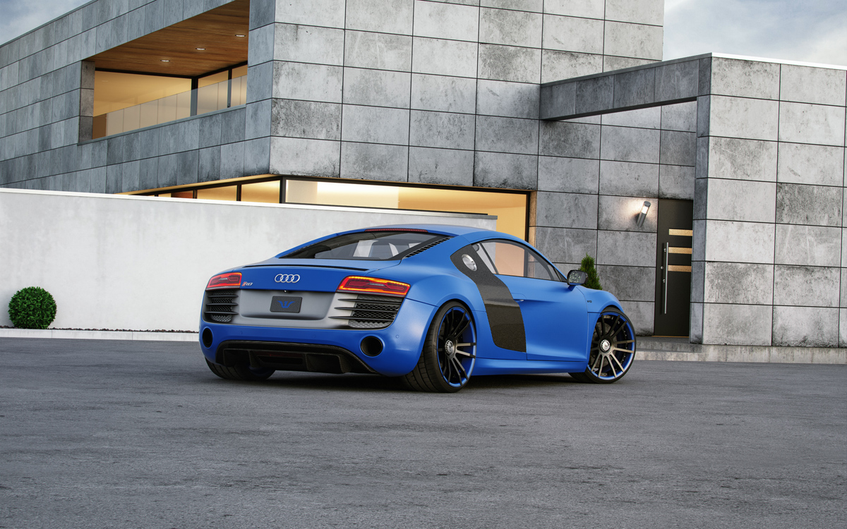 photo 4 Audi R8 custom wheels WheelsandMore F.I.W.E. 20x9.5, ET , tire size 255/30 R20. 20x12.0 ET 305/25 R20