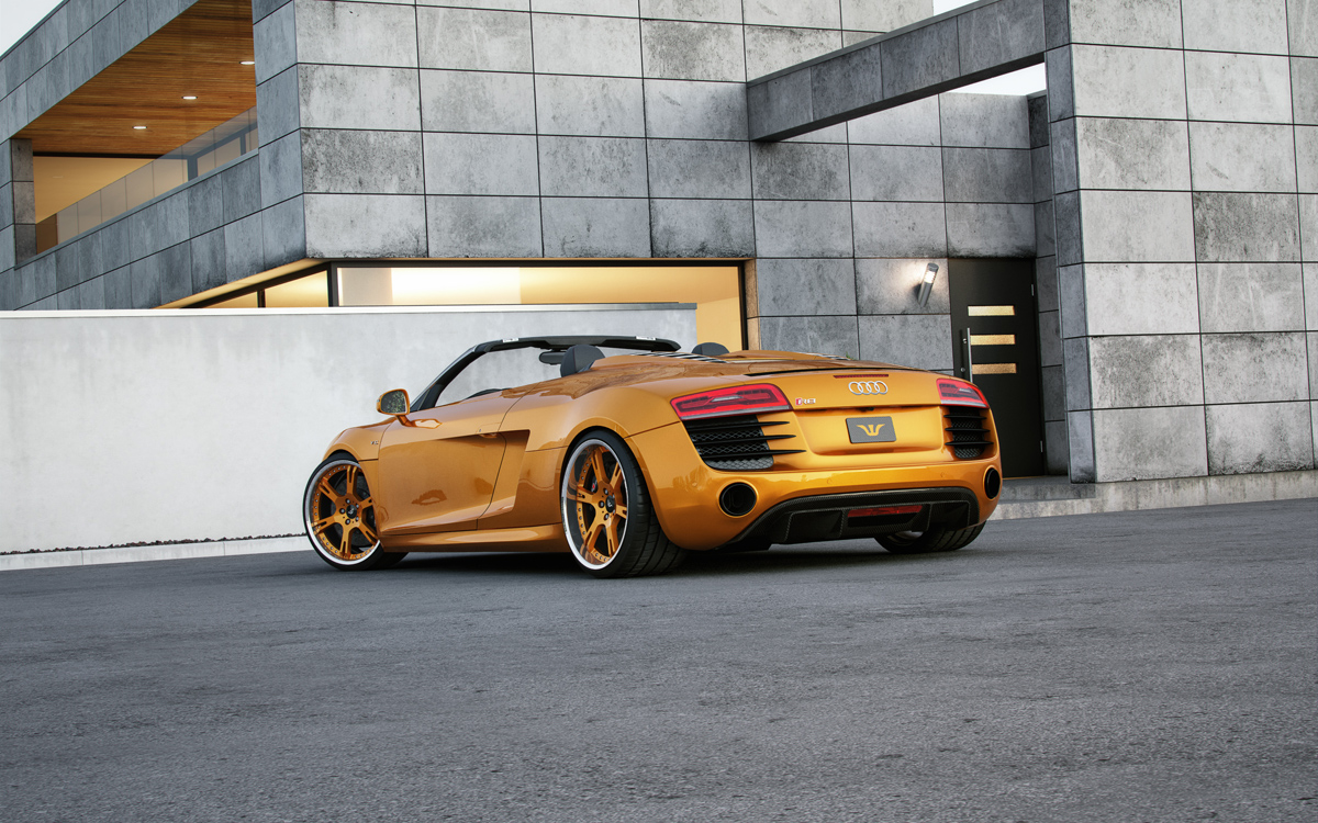 photo 4 Audi R8 custom wheels 6Sporz²  20x9.5, ET , tire size 245/30 R20. 20x11.0 ET 295/25 R20