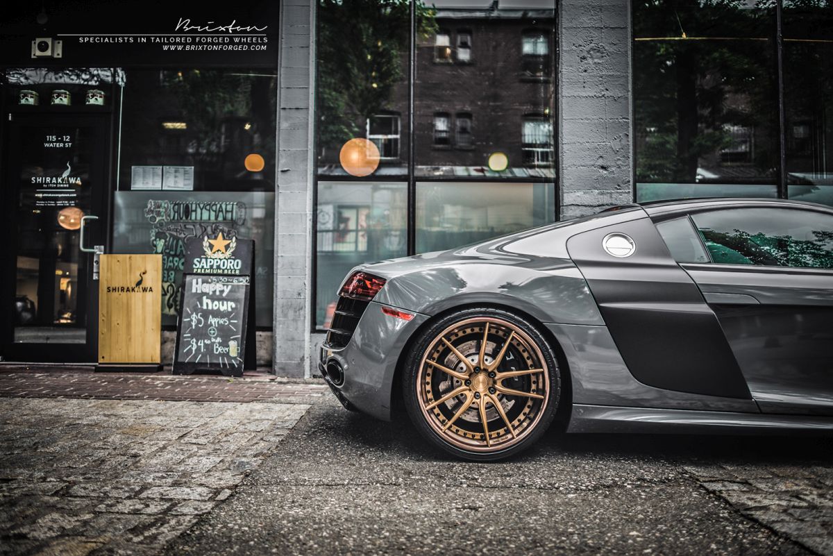 photo 3 Audi R8 custom wheels Brixton M53 Targa 20x9.0, ET , tire size X R20. 20x12.0 ET 