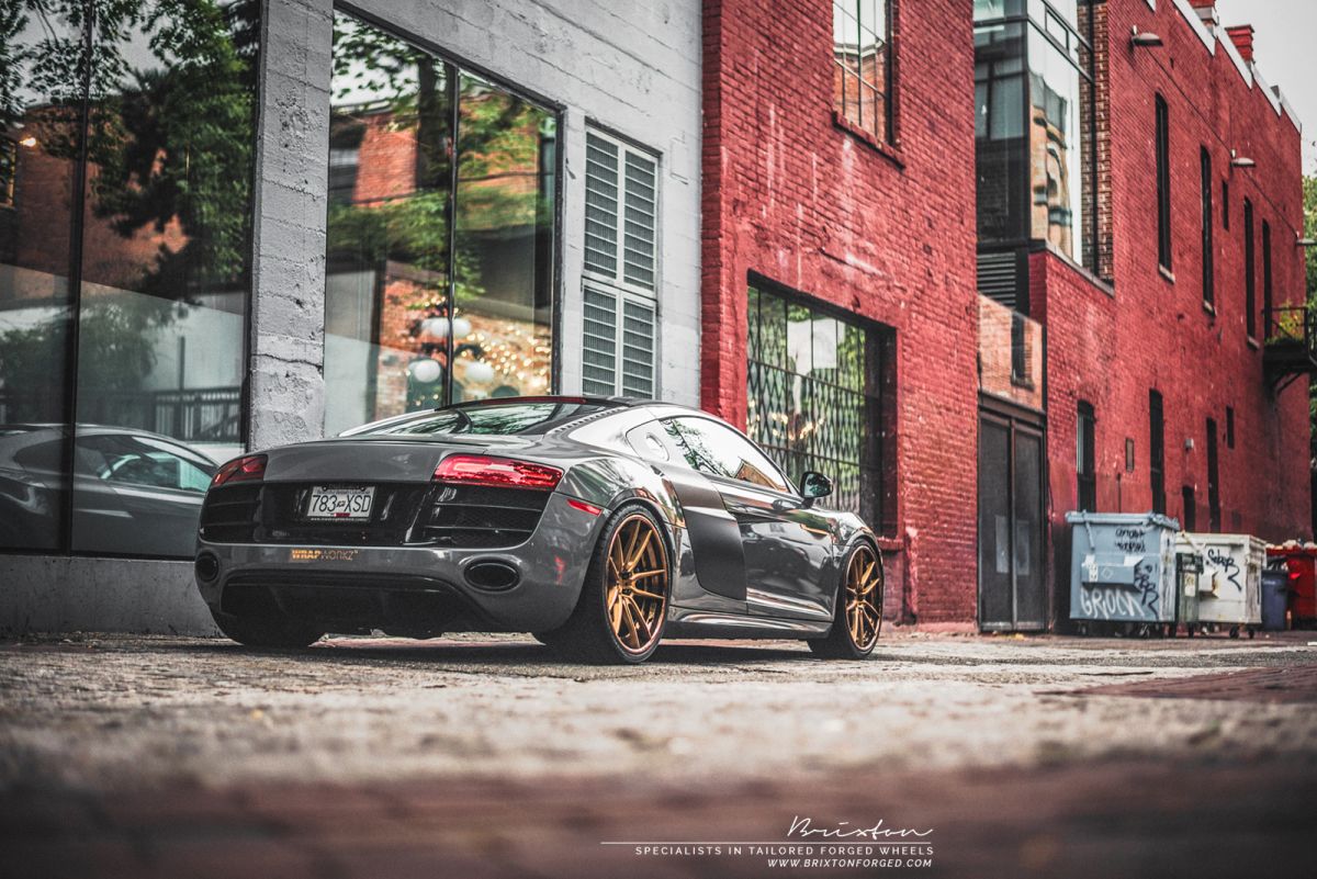 photo 5 Audi R8 custom wheels Brixton M53 Targa 20x9.0, ET , tire size X R20. 20x12.0 ET 