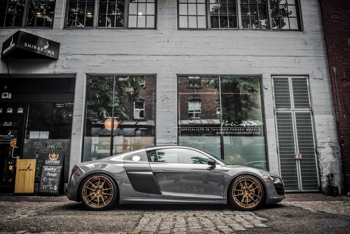 photo 6 Audi R8 custom wheels Brixton M53 Targa 20x9.0, ET , tire size X R20. 20x12.0 ET 