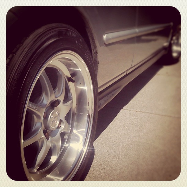 photo 2 Honda Civic custom wheels ENKEI J-SPEED 15x8.0, ET +25, tire size 205/50 R15. x ET 