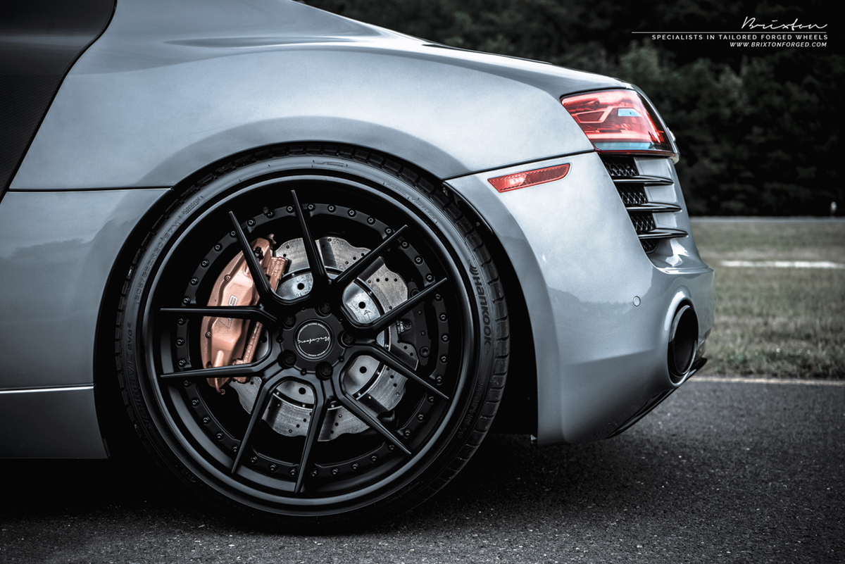 photo 4 Audi R8 custom wheels Brixton CM5 Targa  20x9.0, ET , tire size X R20. 20x12.0 ET 