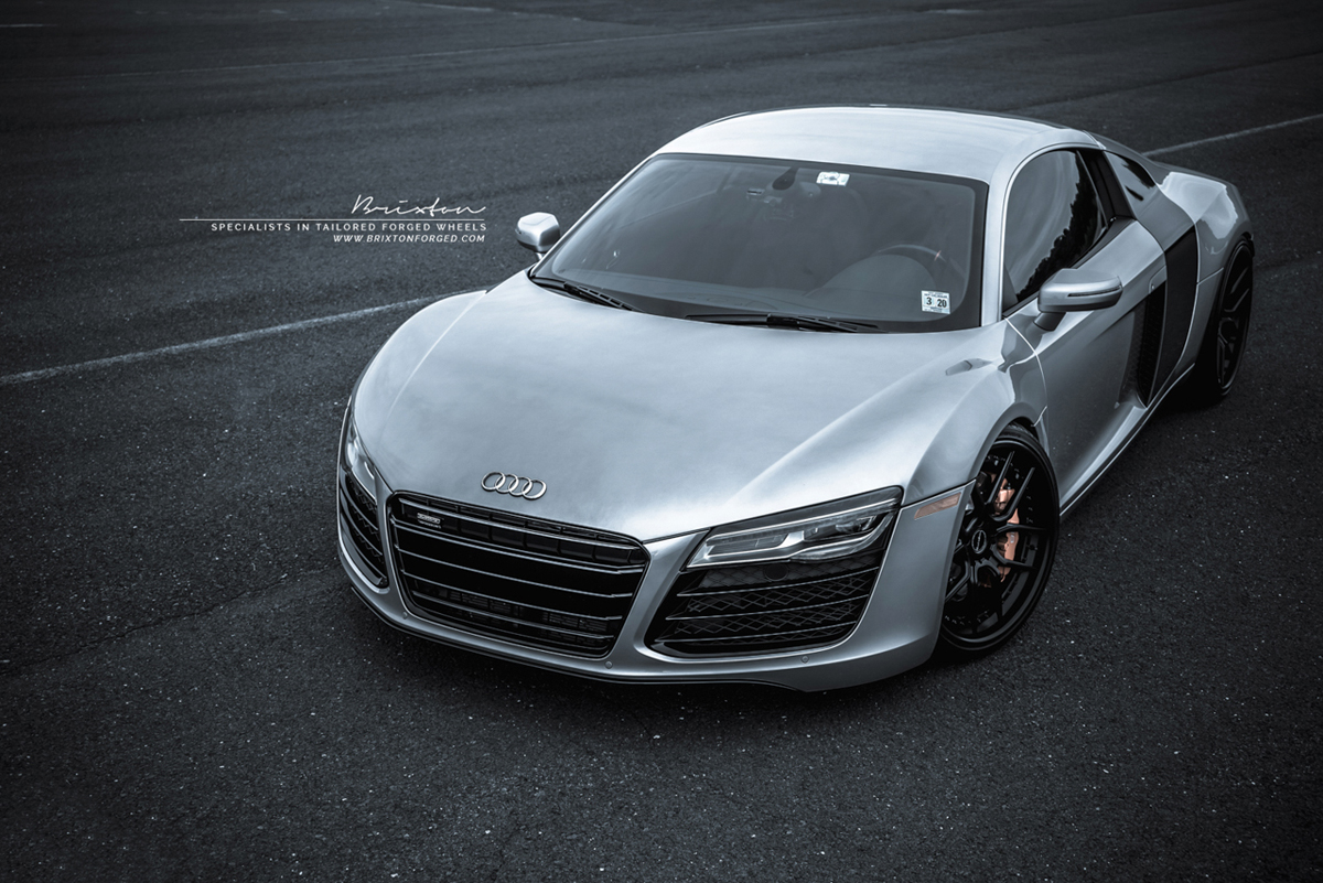 photo 6 Audi R8 custom wheels Brixton CM5 Targa  20x9.0, ET , tire size X R20. 20x12.0 ET 