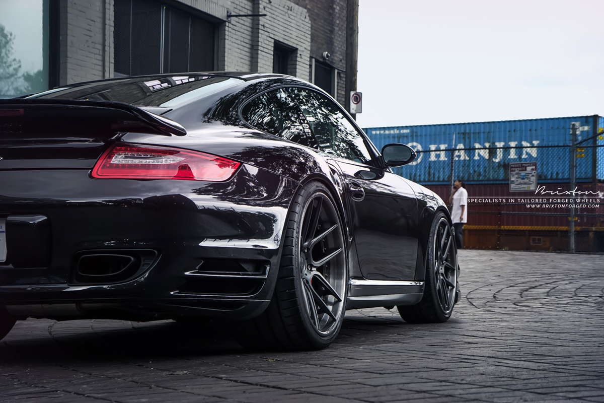 photo 2 Porsche 911 custom wheels Brixton CM5 Targa 20x9.0, ET , tire size X R20. 20x12.0 ET 