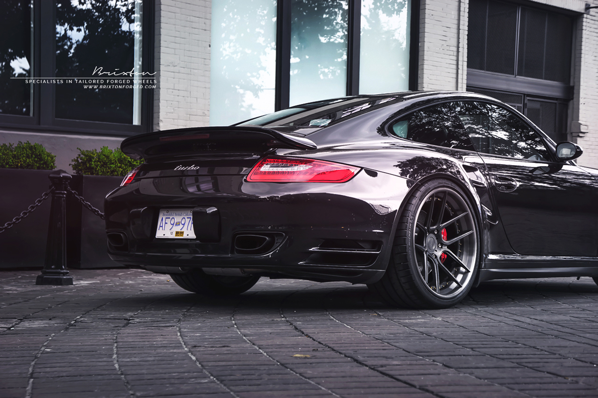 photo 4 Porsche 911 custom wheels Brixton CM5 Targa 20x9.0, ET , tire size X R20. 20x12.0 ET 