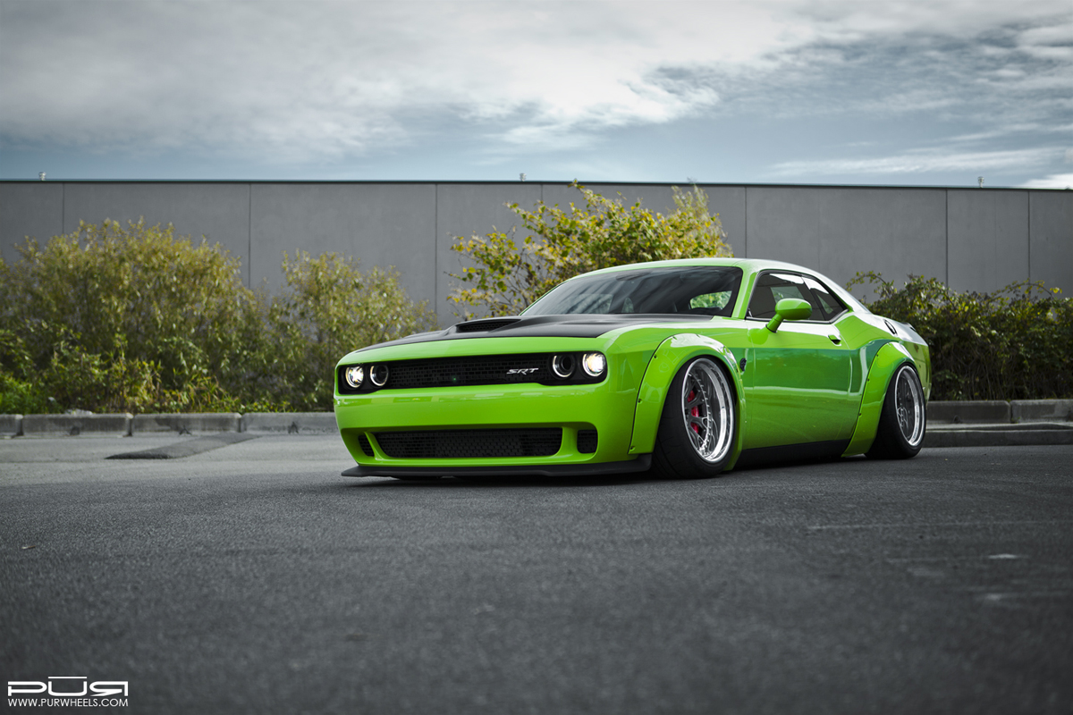 photo 2 Dodge Challenger custom wheels PUR LG05 20x11.0, ET , tire size X R20. 20x12.0 ET