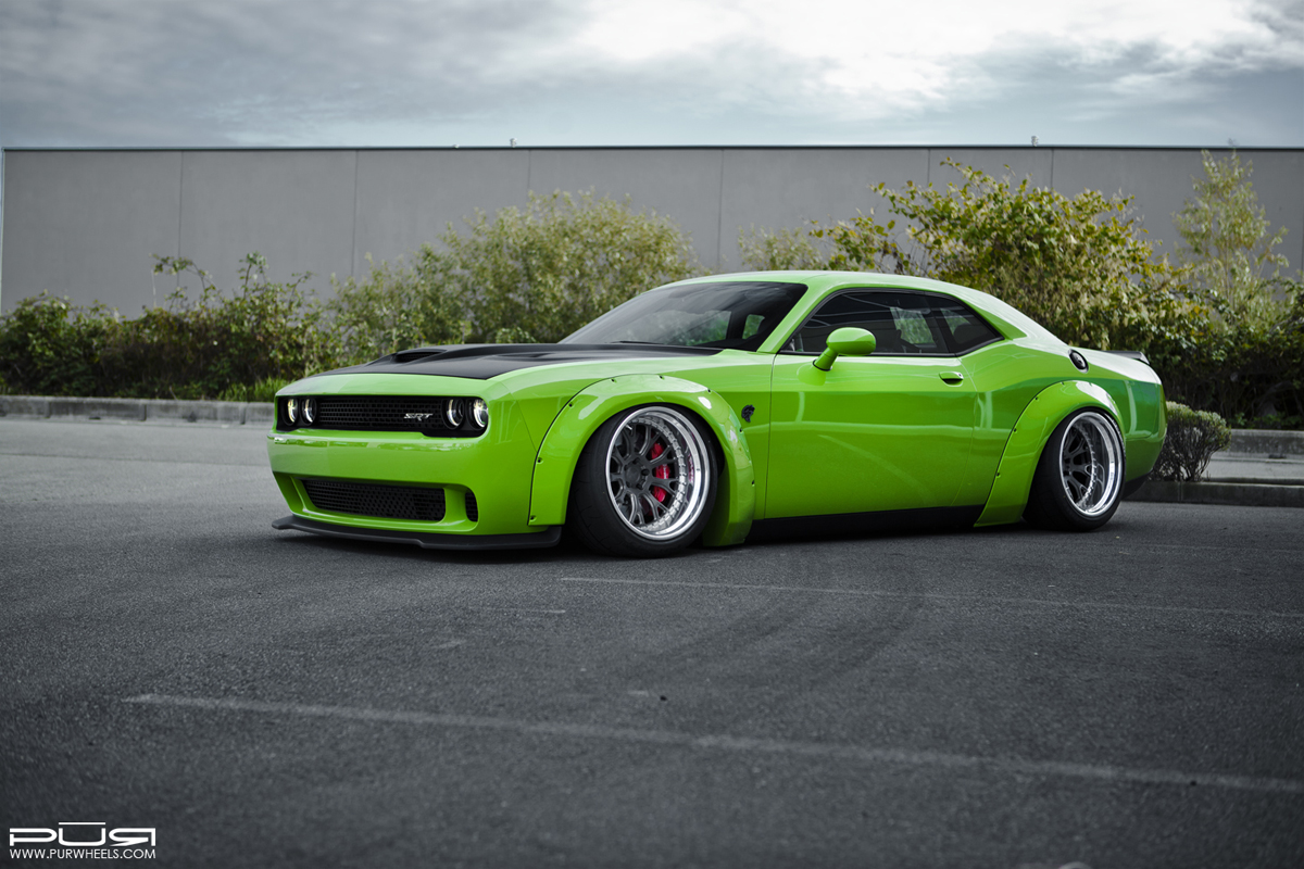photo 3 Dodge Challenger custom wheels PUR LG05 20x11.0, ET , tire size X R20. 20x12.0 ET