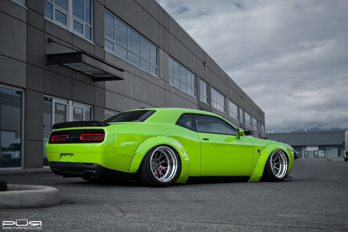 photo 4 Dodge Challenger custom wheels PUR LG05 20x11.0, ET , tire size X R20. 20x12.0 ET
