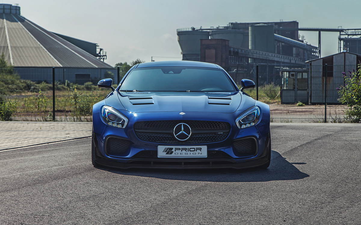 photo 2 Mercedes-Benz AMG GT custom wheels x, ET , tire size X R. x ET
