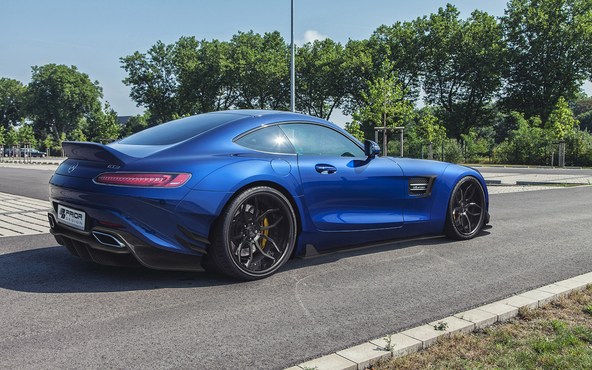 photo 3 Mercedes-Benz AMG GT custom wheels x, ET , tire size X R. x ET