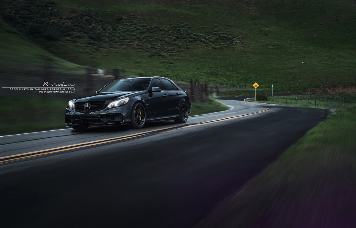 photo 6 Mercedes-Benz AMG E custom wheels Brixton S50 Targa 20x9.0, ET , tire size X R20. 20x10.5 ET 
