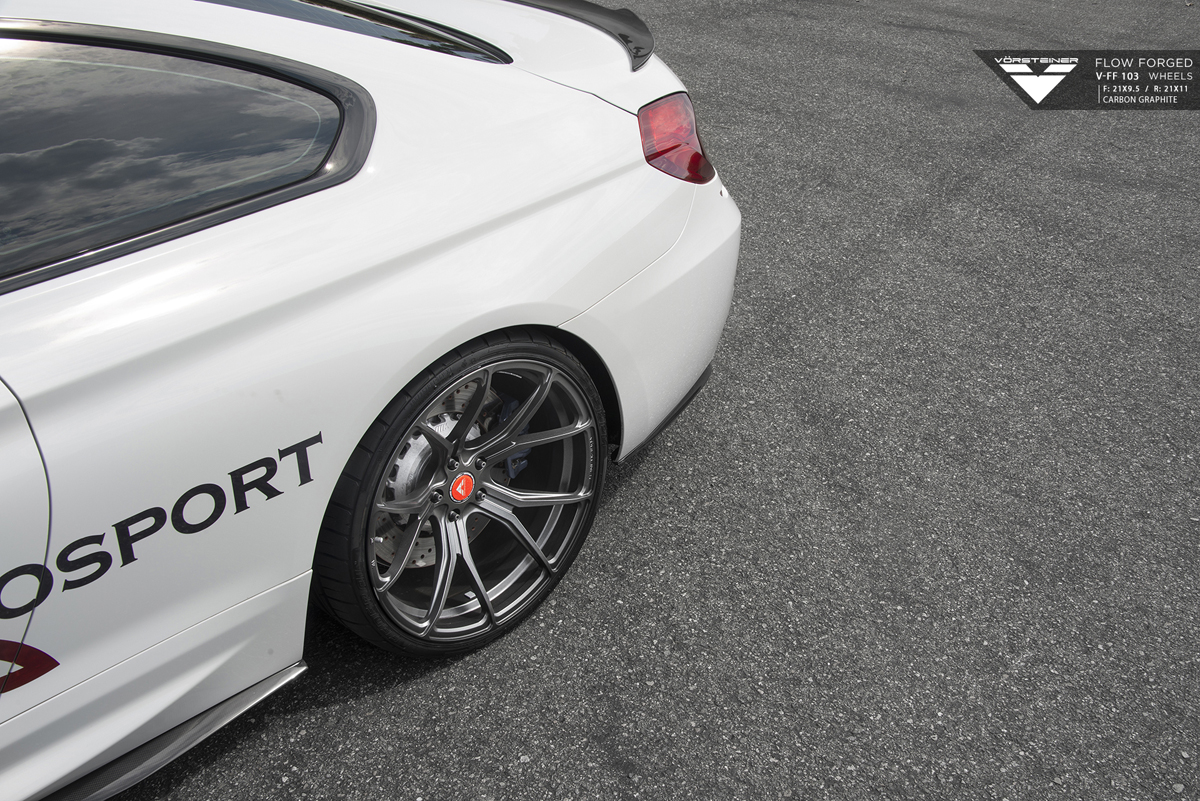 photo 2 BMW M6 custom wheels Vorsteiner VFF-103 21x9.5, ET , tire size X R21. 21x11.0 ET 