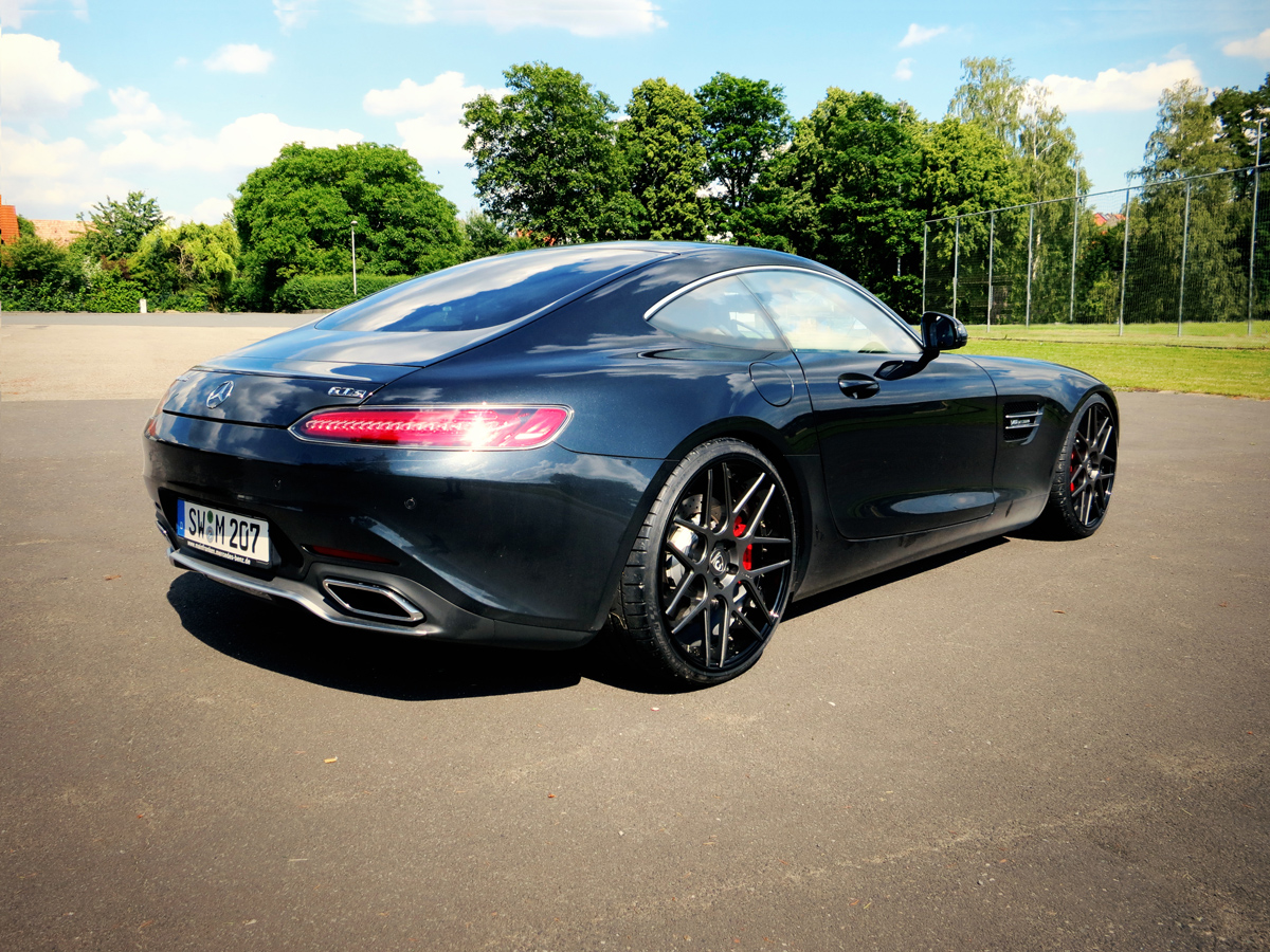 photo 7 Mercedes-Benz AMG GT custom wheels Loma GT1 20x9.0, ET , tire size 265/30 R20. 21x11.0 ET 305/25 R21