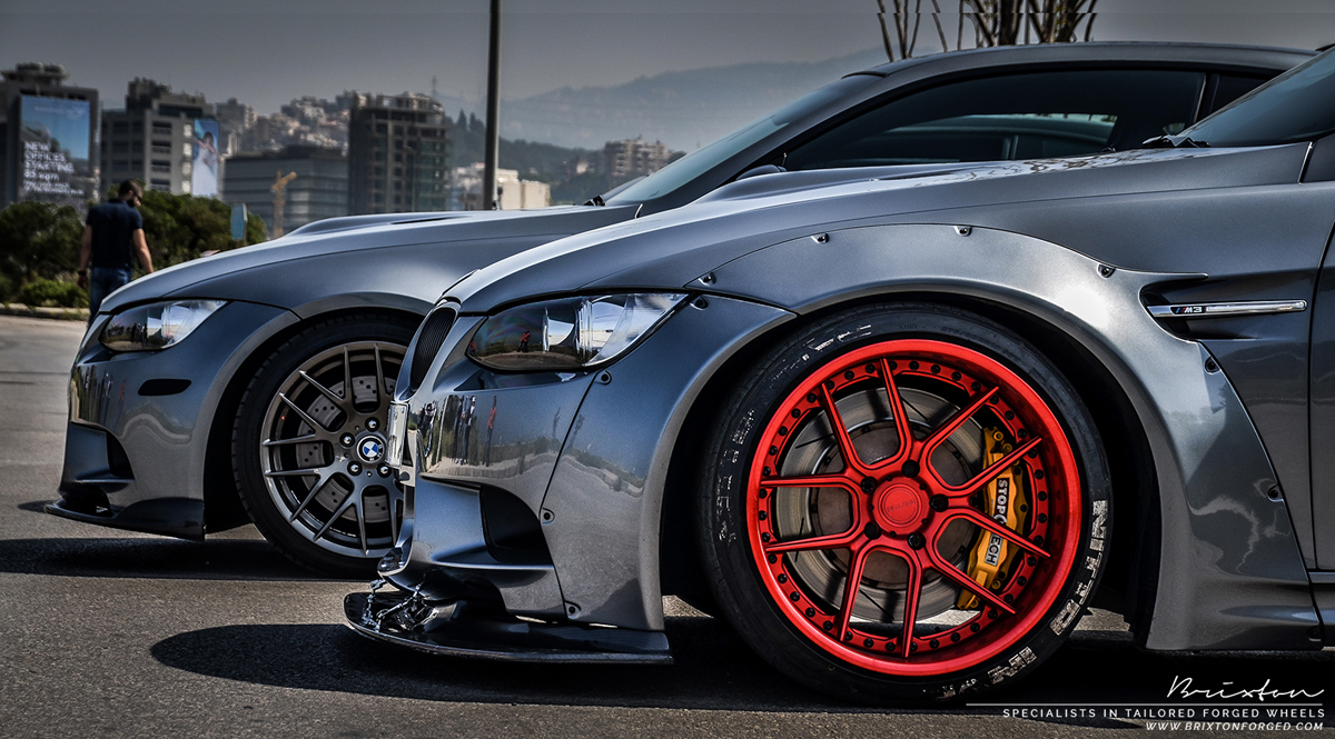 photo 3 BMW M3 custom wheels Brixton CM5 Monaco 19x10.5, ET , tire size X R19. 19x12.5 ET 