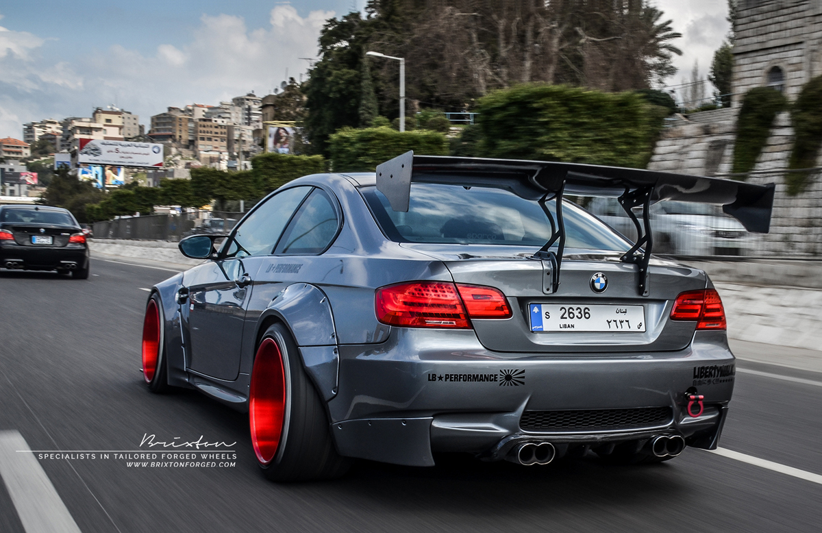 photo 4 BMW M3 custom wheels Brixton CM5 Monaco 19x10.5, ET , tire size X R19. 19x12.5 ET 