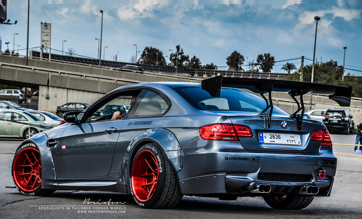 photo 5 BMW M3 custom wheels Brixton CM5 Monaco 19x10.5, ET , tire size X R19. 19x12.5 ET 
