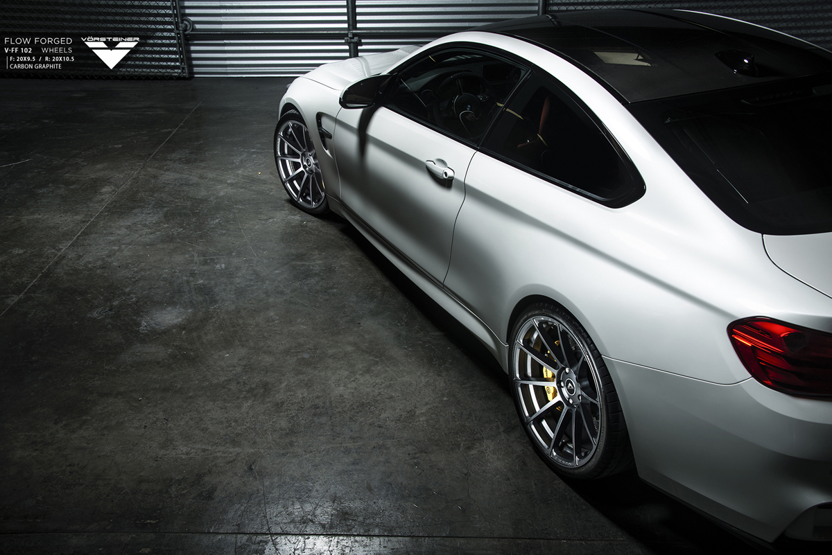 photo 2 BMW M4 custom wheels Vorsteiner VFF-102 20x9.5, ET , tire size X R20. 20x10.5 ET 