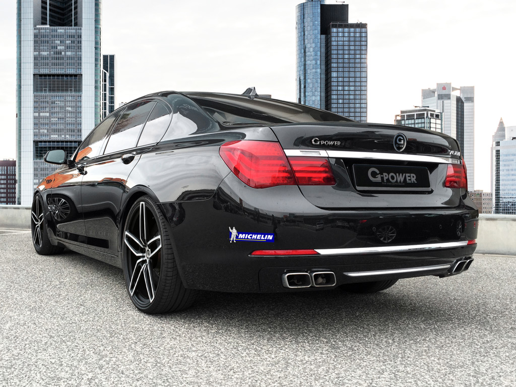 photo 4 BMW 760 custom wheels G-Power Hurricane RR 21x, ET , tire size 255/35 R21. x ET 295/30 R