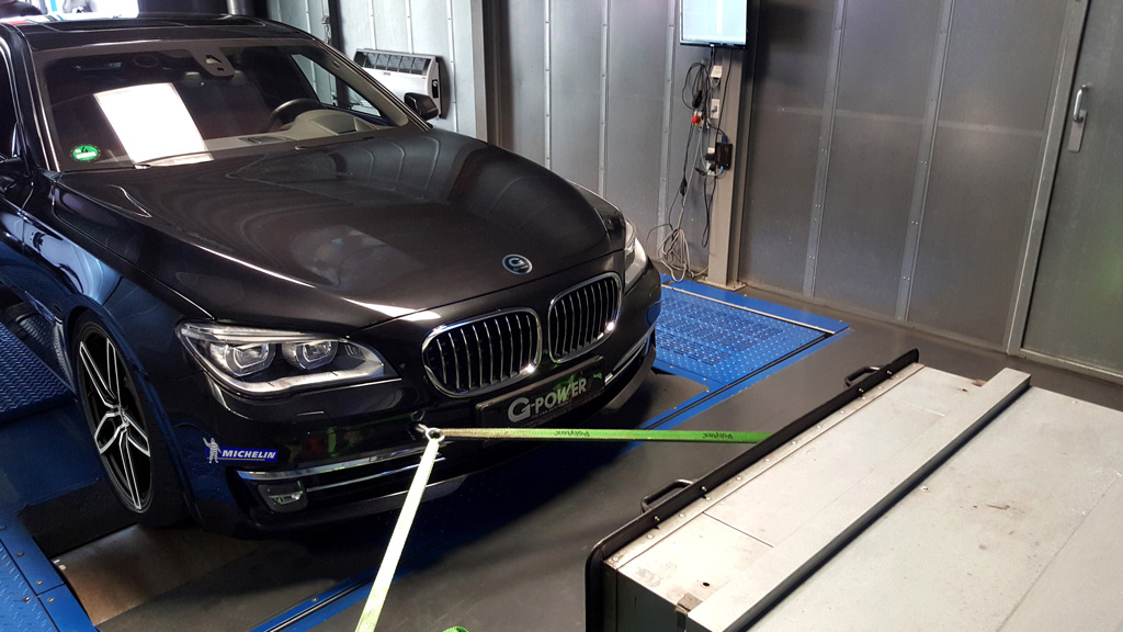 photo 6 BMW 760 custom wheels G-Power Hurricane RR 21x, ET , tire size 255/35 R21. x ET 295/30 R