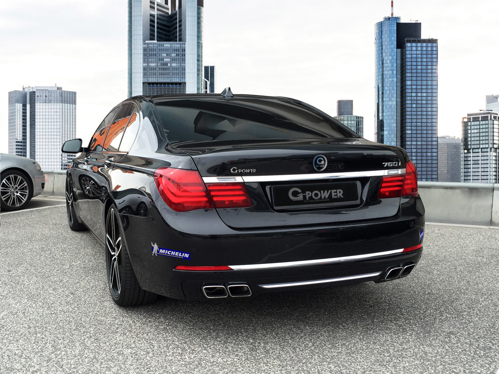 photo 7 BMW 760 custom wheels G-Power Hurricane RR 21x, ET , tire size 255/35 R21. x ET 295/30 R