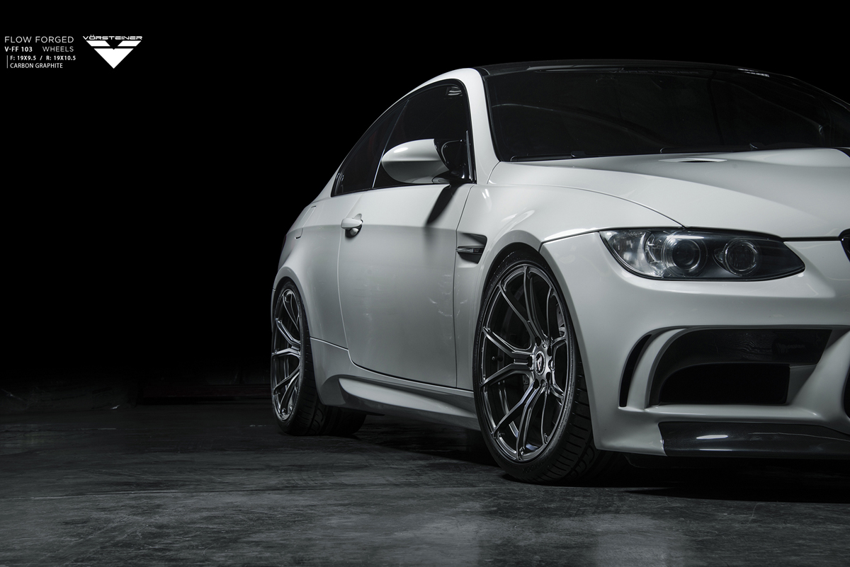 photo 1 BMW M3 custom wheels Vorsteiner VFF-103 19x9.5, ET , tire size X R19. 19x10.5 ET 