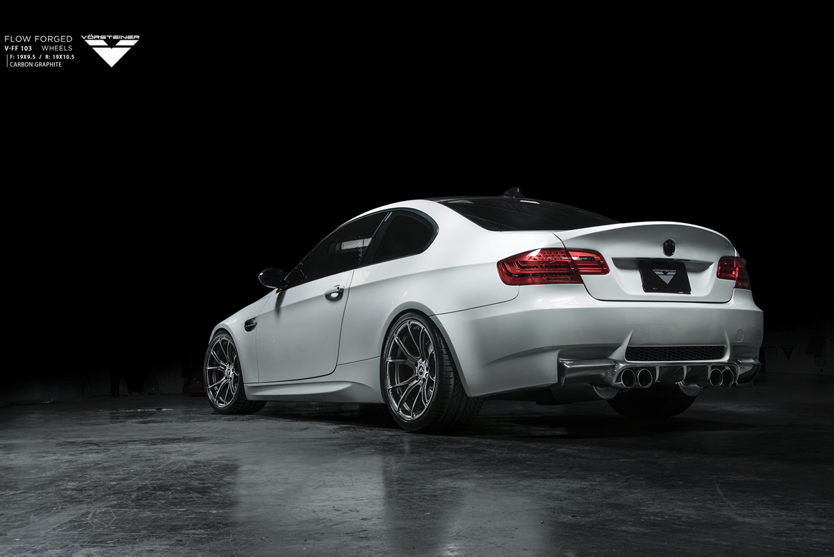 photo 2 BMW M3 custom wheels Vorsteiner VFF-103 19x9.5, ET , tire size X R19. 19x10.5 ET 