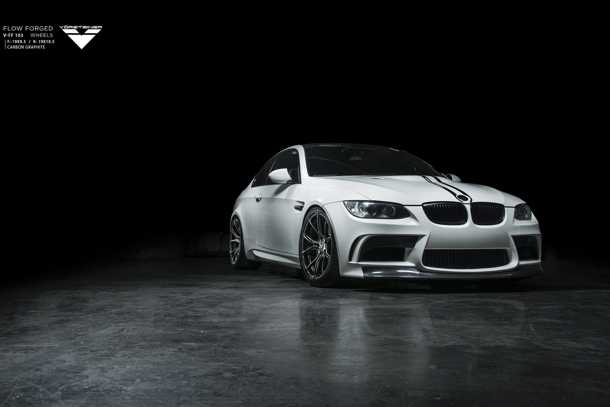 photo 4 BMW M3 custom wheels Vorsteiner VFF-103 19x9.5, ET , tire size X R19. 19x10.5 ET 